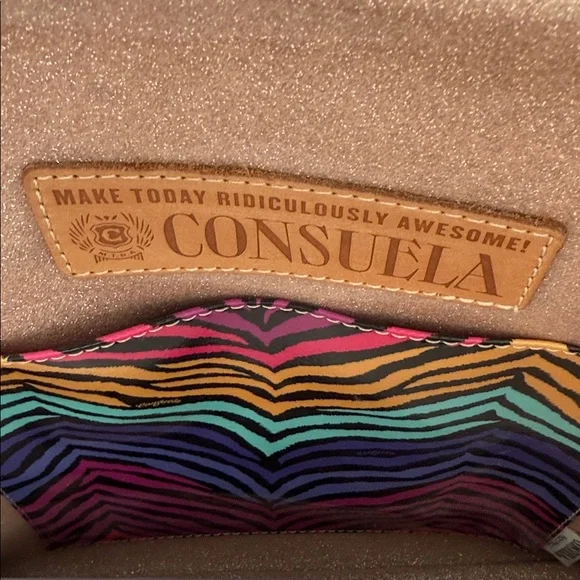 Consuela Silver Floral Tote Bag - Picture 5 of 5